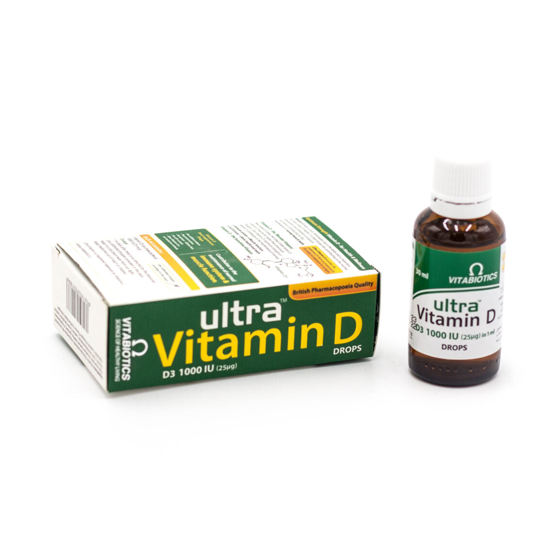قطره اولترا ویتامین D ویتابیوتیکس 1000 واحدی vitabiotics داروخانه