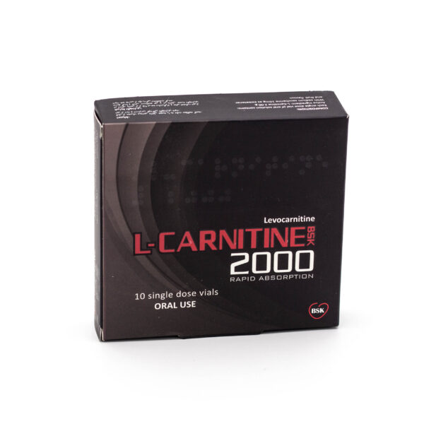 ال-کارنیتین بی اس کی ۲۰۰۰® 10 ویال خوراکی