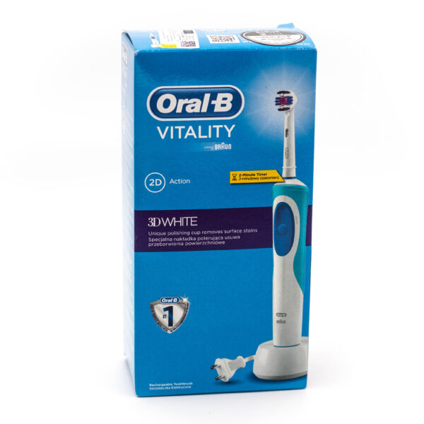 مسواک برقی مدل Vitality 3D White اورال بی Oral-B