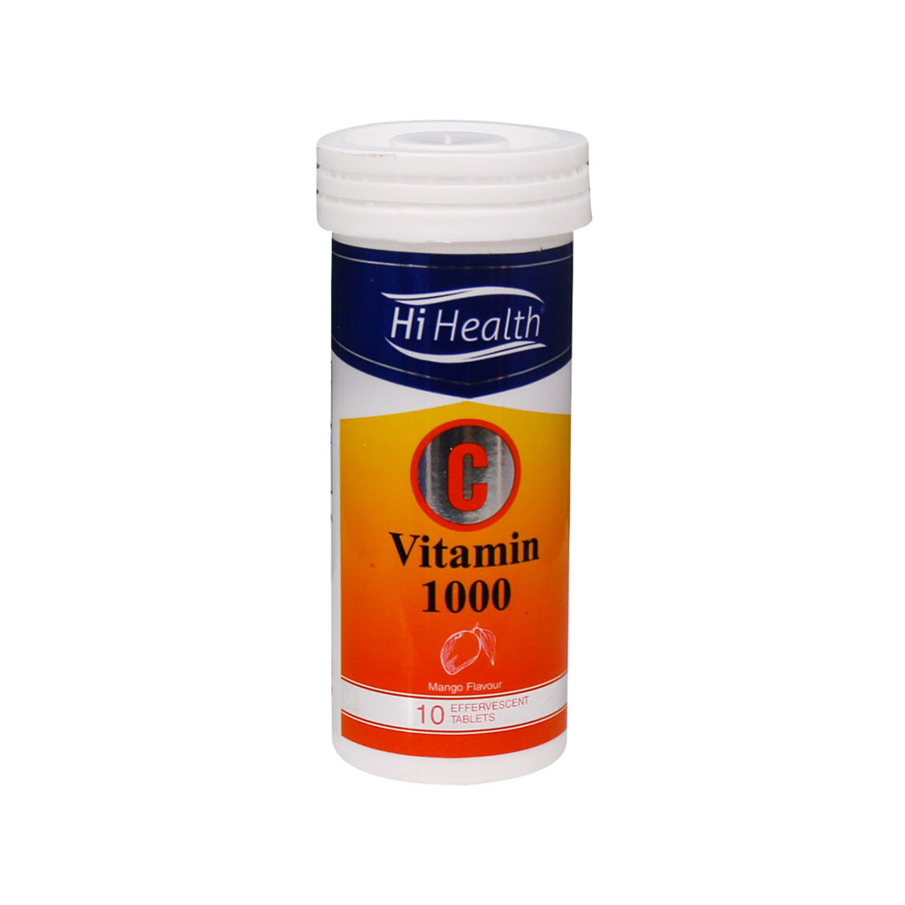 قرص جوشان پرتقالی ویتامین ث 1000های هلث HiHealth Vitamin C