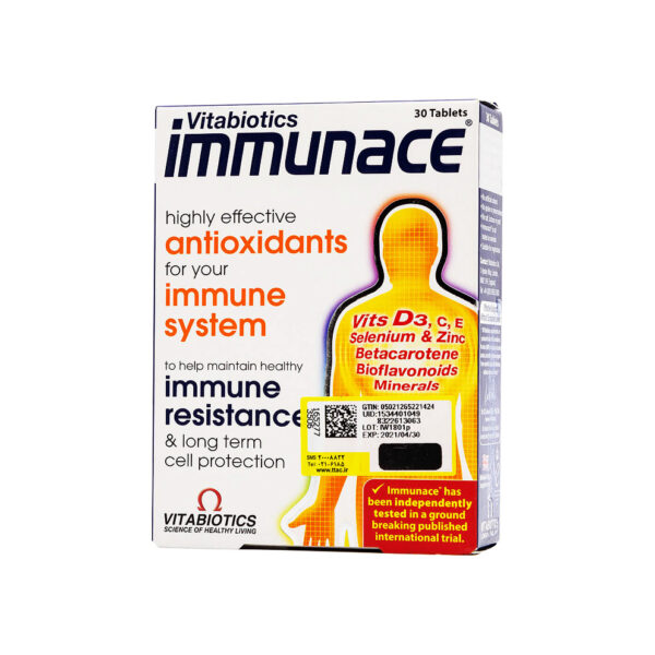 قرص ایمونیس ویتابیوتیکس vitabiotics immunace tablet