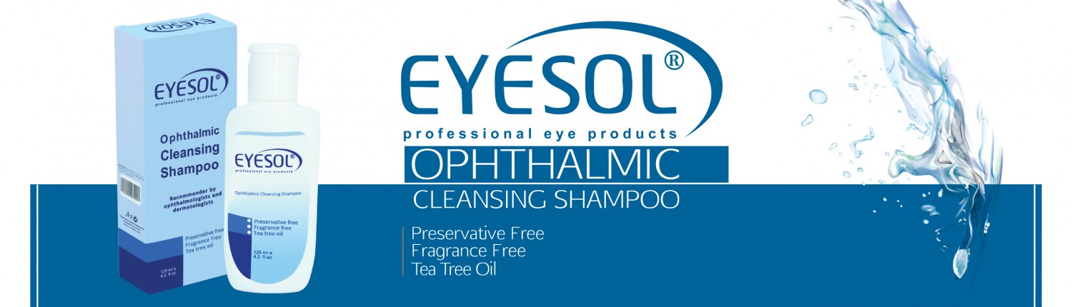 شامپوی تخصصی شستشوی پلک و مژه آیسول ® EYESOL Ophthalmic Cleansing Shampoo