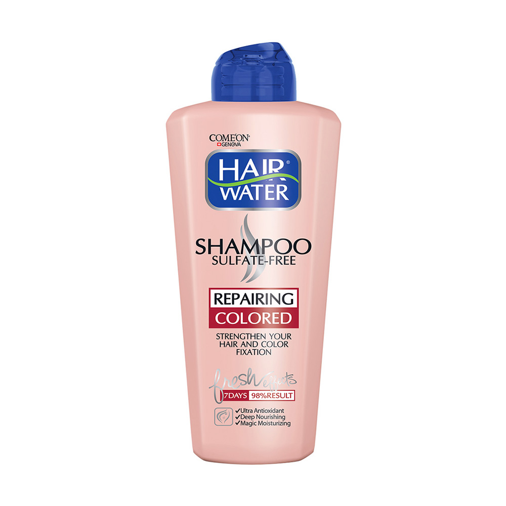شامپو هیر واتر برای موهای رنگ شده کامان Comeon