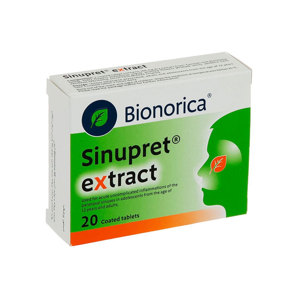 قرص سینوپرت بیونوریکا Bionorica Sinupret® Extract