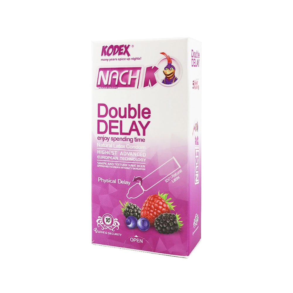 کاندوم تاخیری دوبل کدکس Kodex Double DeLay