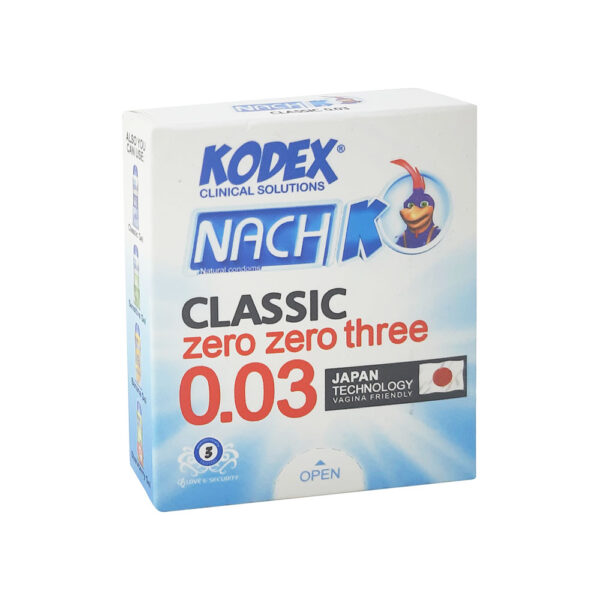 کاندوم ناچ کدکس مدل ۰٫۰۳ Kodex Classic