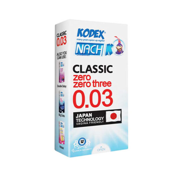 کاندوم ناچ کدکس مدل ۰٫۰۳ Kodex Classic