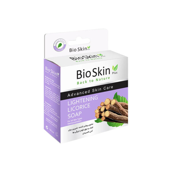 صابون ارگانیک شیرین بیان بایو اسکین پلاس Bio Skin Plus