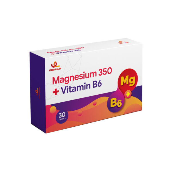 منیزیم 350 و ویتامین ب 6 Magnesium 350 + VitaminB6