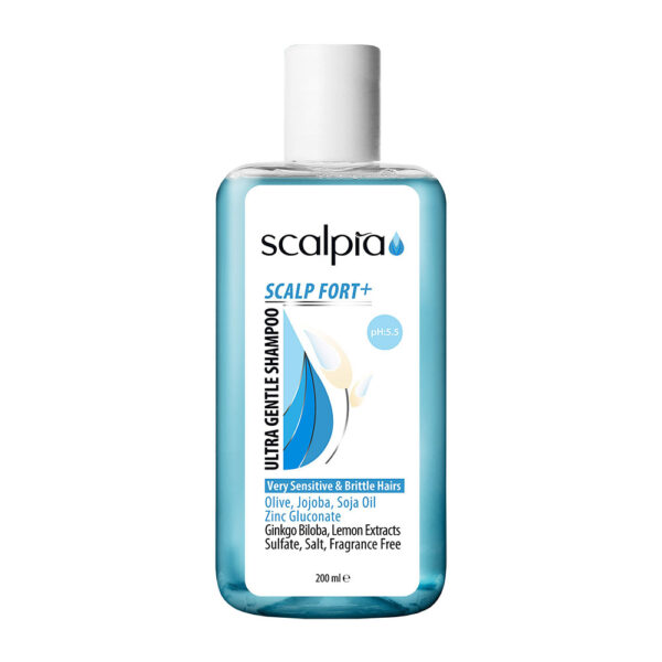 شامپو مناسب برای موهای بسیار حساس و شکننده اسکالپیا SCALPIA