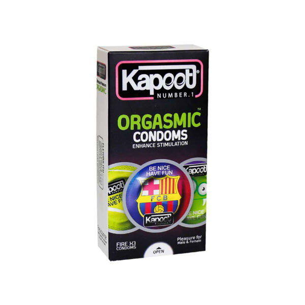 کاندوم تاخیری ارگاسمیک کاپوت (بسته 12 عددی) Kapoot ORGASMIC
