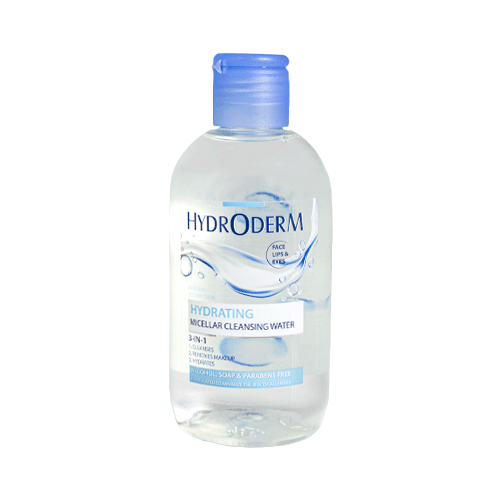 محلول پاک کننده آرایش چشم و صورت هیدرودرم (مخصوص پوست خشک) HYDRODERM