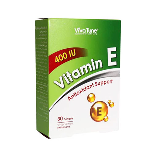 کپسول ویتامین ای 400 واحدی ویواتیون (30 عددی) Vivatune