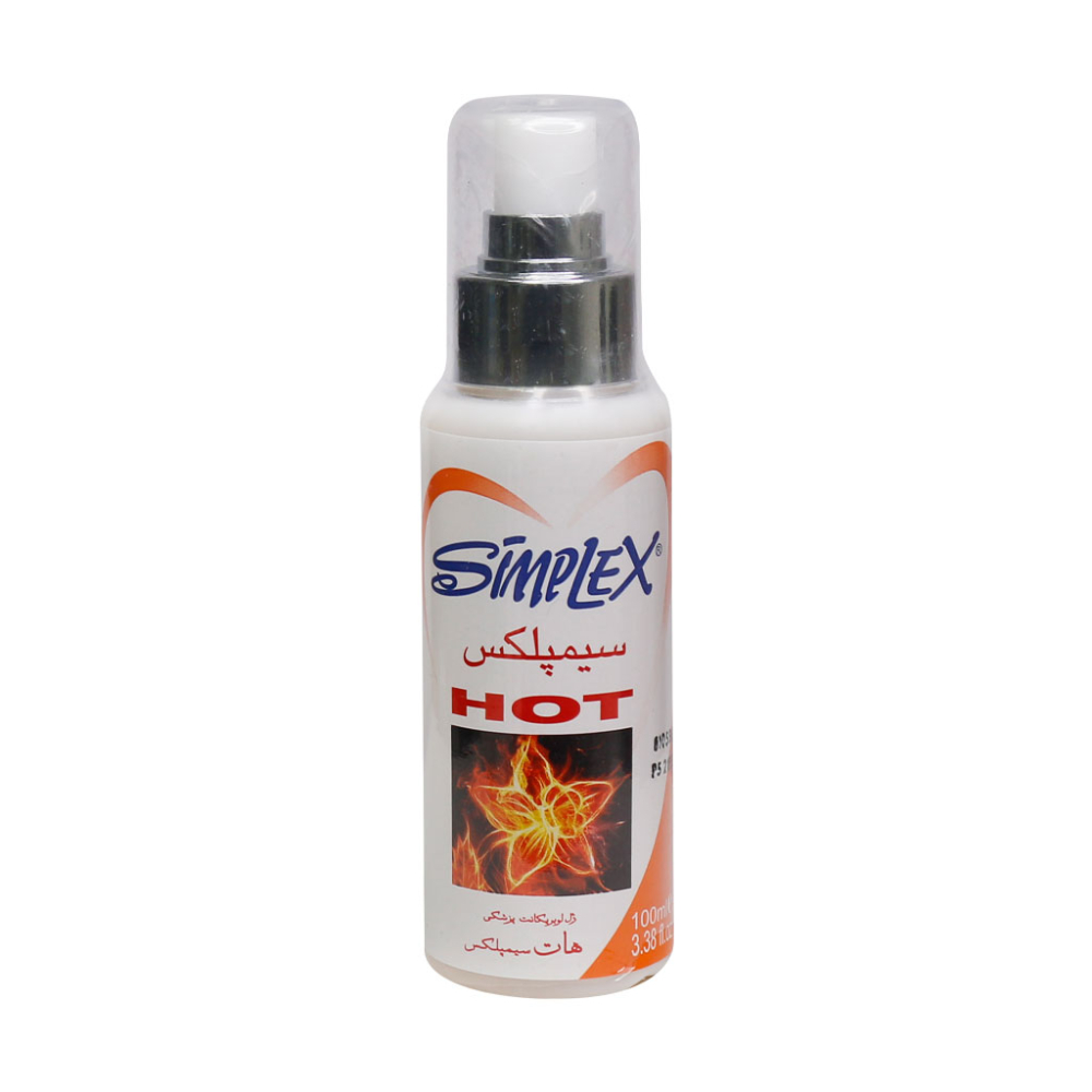 ژل لوبریکانت گرم کننده HOT سیمپلکس SIMPLEX